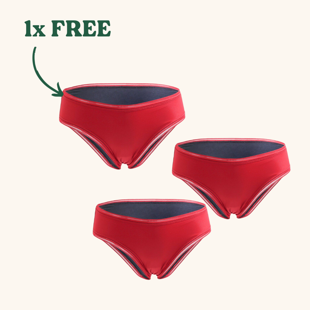 Cheeky Red Period Underwear