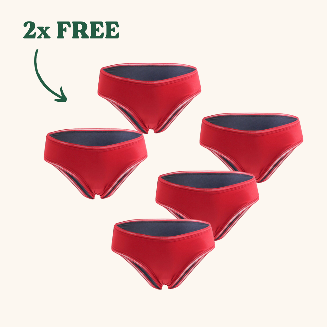 Cheeky Red Period Underwear