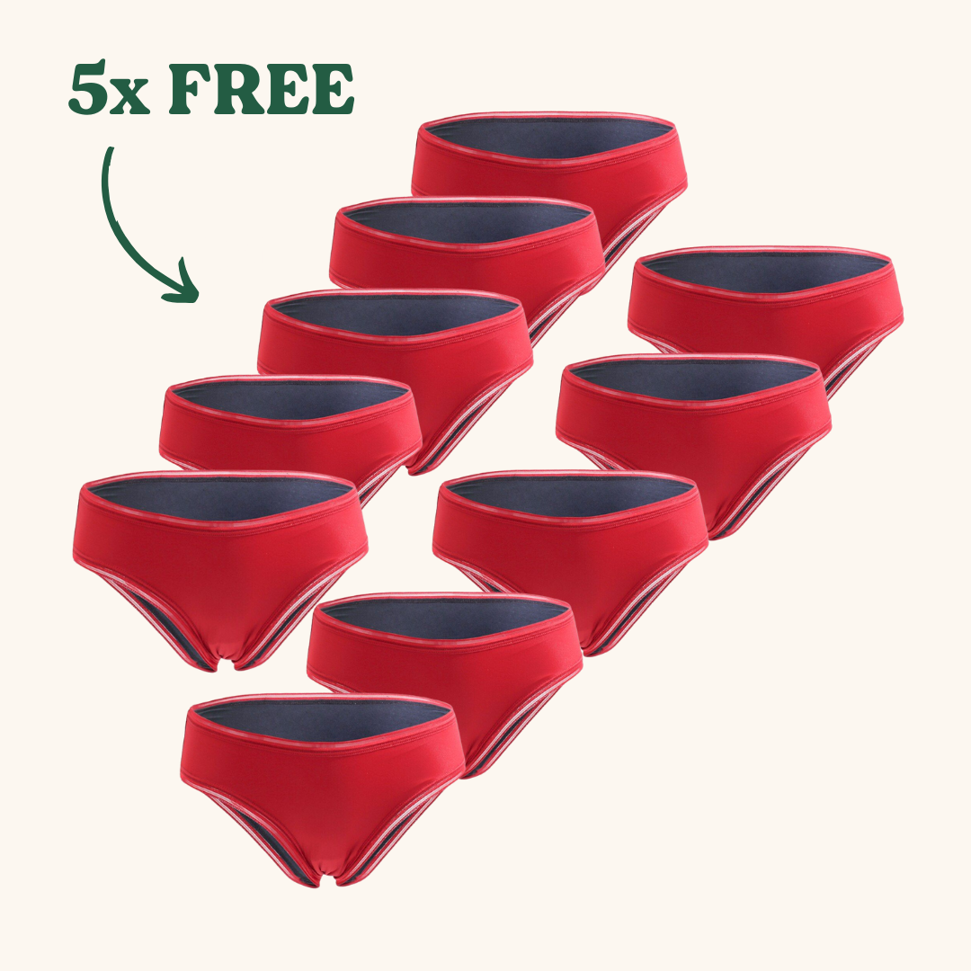 Cheeky Red Period Underwear